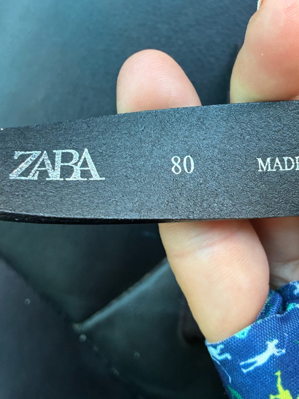 Zara NWT leather belt with multiple buckles 1736/222 - Picture 6 of 7